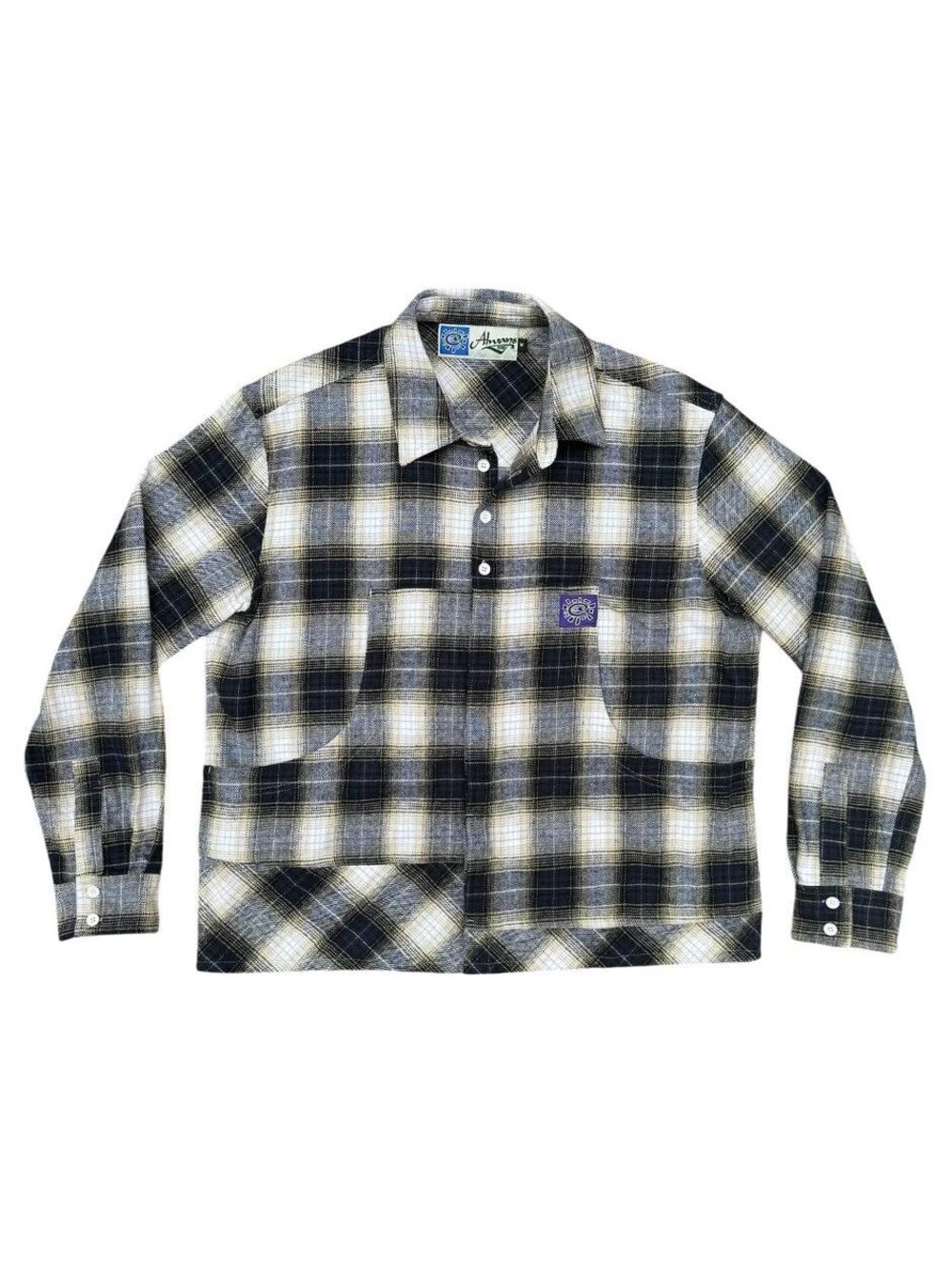 Always Issey Flannel Work Shirt • L